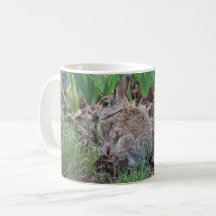 Mug with rabbit