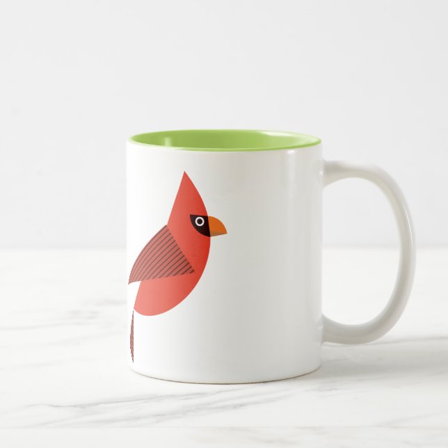 mug with red cardinal bird gift (Right)