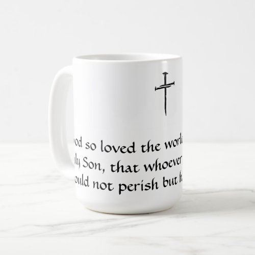 Mug with Scripture Saying