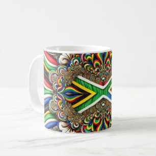 Mug with South African Colors Design