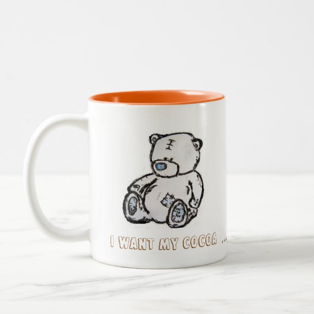 Mug with teddy (Left)