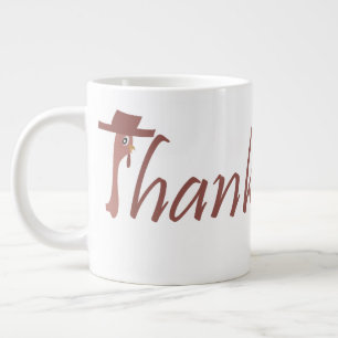 Mug with Thanksgiving turkey