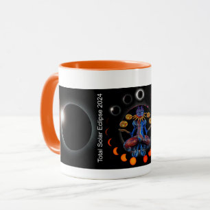 Mug with Total Solar Eclipse 2024 in Mazatlan