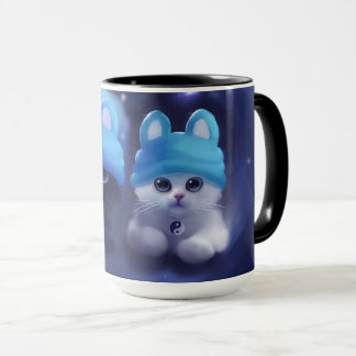 mug with two cats on it