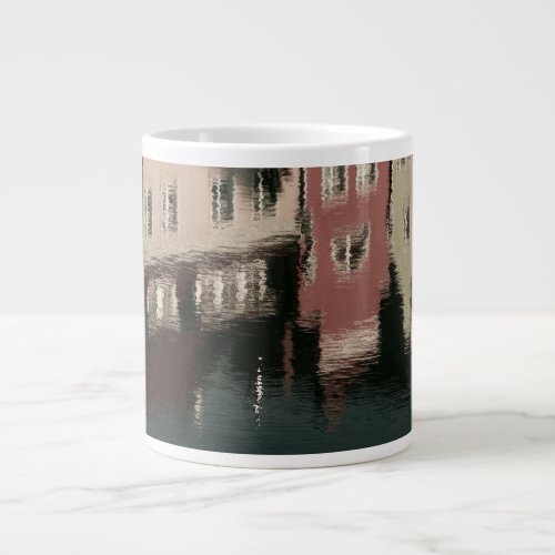 Mug with Water Reflections of the Gdańsk Old Town