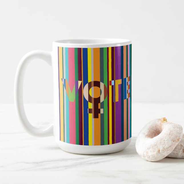 Mug - "Women Will Decide (VOTE!)" (With Donut)