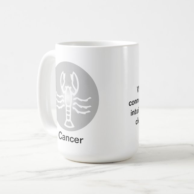Mug - Zodiac Color for Cancer (Front Left)
