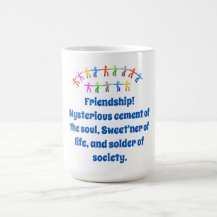 MugFriendship Mysterious Cement - Friendship Quote Coffee Mug