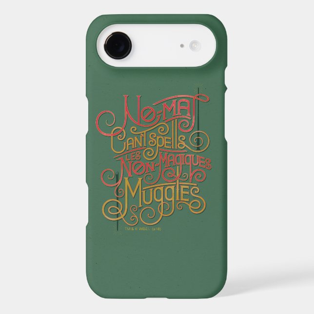MUGGLE™ Localized Translations Graphic Case-Mate iPhone Case (Back)