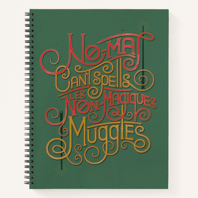 MUGGLE™ Localized Translations Graphic Notebook (Front)