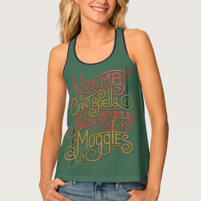MUGGLE™ Localized Translations Graphic Tank Top (Front)