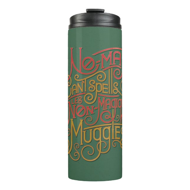 MUGGLE™ Localized Translations Graphic Thermal Tumbler (Front)