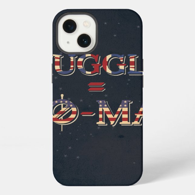 MUGGLE™ = NO-MAJ™ IPHONE CASE (Back)