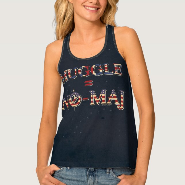 MUGGLE™ = NO-MAJ™ TANK TOP (Front)