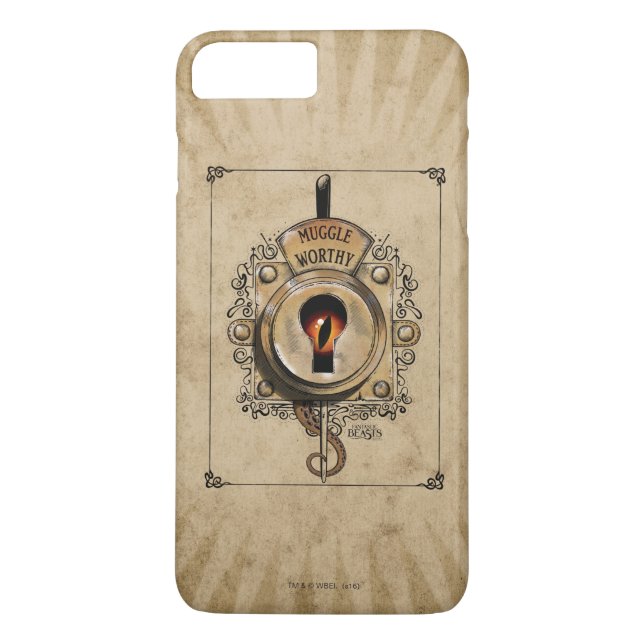 MUGGLE WORTHY™ Lock Case-Mate iPhone Case (Back)