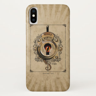MUGGLE WORTHY™ Lock iPhone X Case