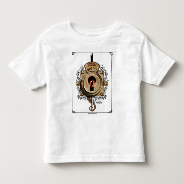 MUGGLE WORTHY™ Lock Toddler T-shirt (Front)