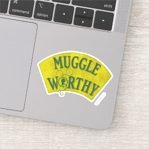MUGGLE WORTHY™ STICKER
