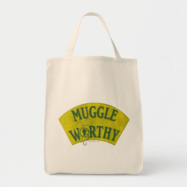 MUGGLE WORTHY™ TOTE BAG (Front)
