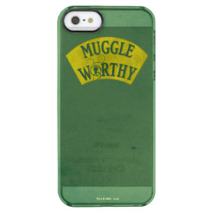 MUGGLE WORTHY™ CLEAR iPhone SE/5/5s CASE