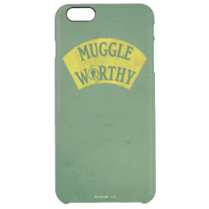 MUGGLE WORTHY™ CLEAR iPhone 6 PLUS CASE