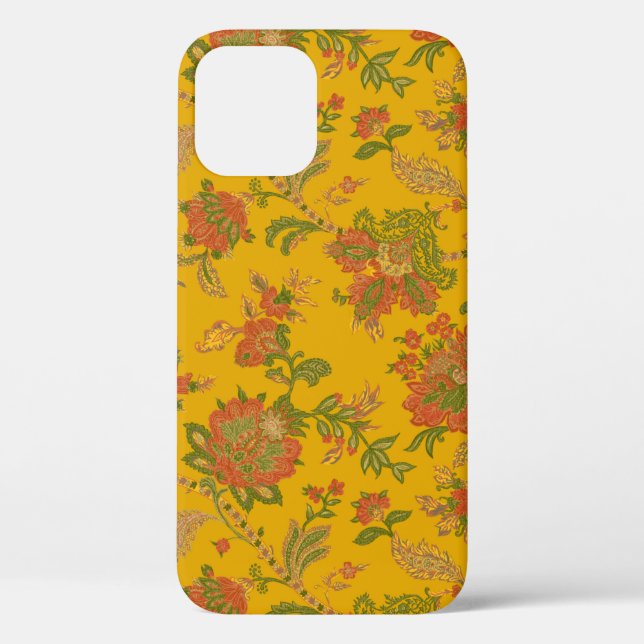 mughal art motifs and borders textile digital ethn Case-Mate iPhone case (Back)