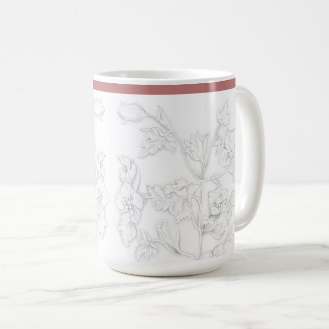 Mughal Design on a Classic Mug (15 oz) (Front Right)