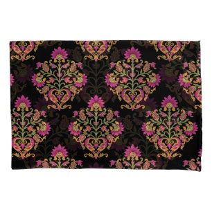 Mughal floral paisley, seamless design. pillow case