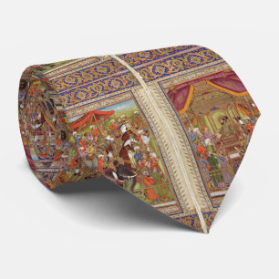 Mughal Indian India Islam Islamic Muslim Boho Art Neck Tie
