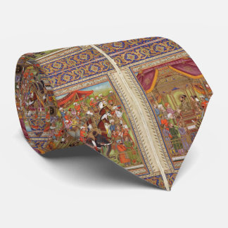 Mughal Indian India Islam Islamic Muslim Boho Art Neck Tie