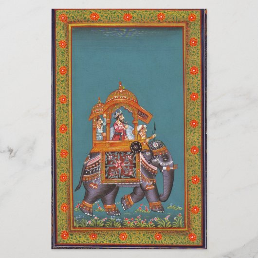 Mughal Indian India Islam Persian Persia Elephant (Front)