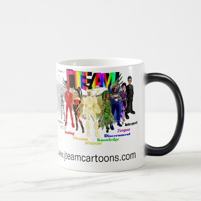 MugHEATJTeamGroup Color Morph Mug (Right)