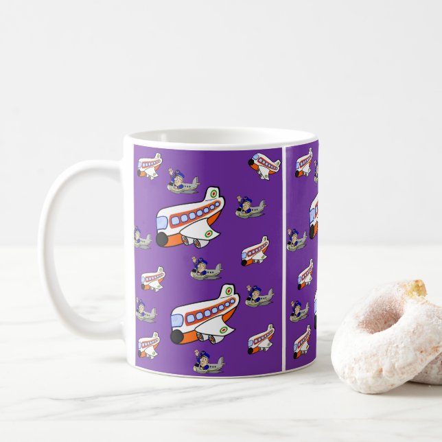 mugs airplanes (With Donut)