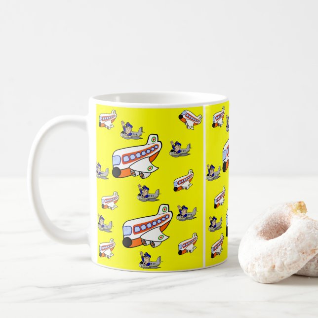 mugs airplanes (With Donut)