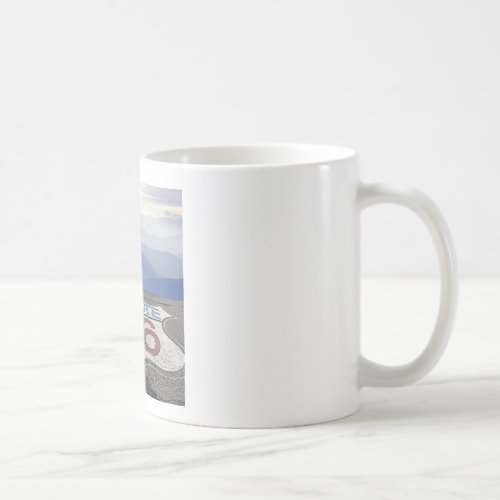 Mugs and Cups with a cool Route 66 motif