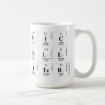Periodic Table Writer  Mugs and Steins