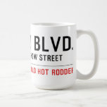 Hot Rod Blvd.  Mugs and Steins