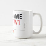 Your Name Street  Mugs and Steins