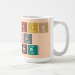 Periodic
 Table
 Writer  Mugs and Steins