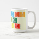 Periodic
 Table
 Writer  Mugs and Steins