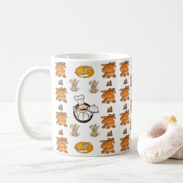 mugs bread (With Donut)