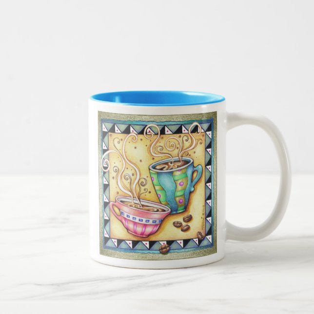 MUGS - COOL BEANS! COFFEE ART (Right)