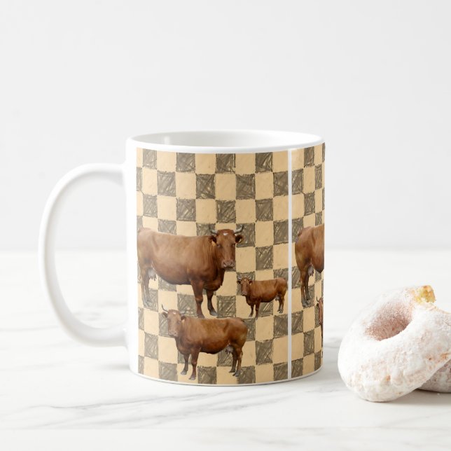 mugs cow (With Donut)