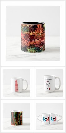 mugs, cups, and glasses