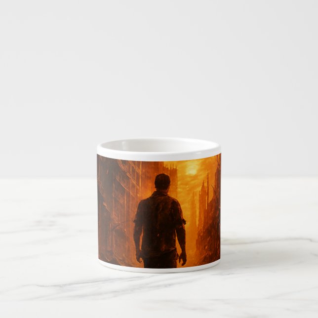 Mugs & Cups Apocalyptic Warrior – Cinematic Post (Front)