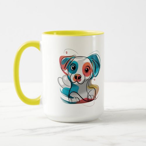 Mugs  Cups design dog 