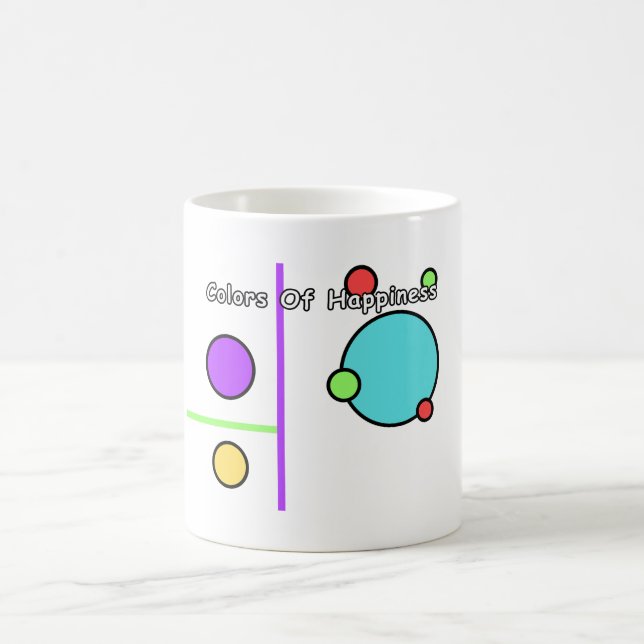 Mugs & Cups With A Colorful Theme (Center)