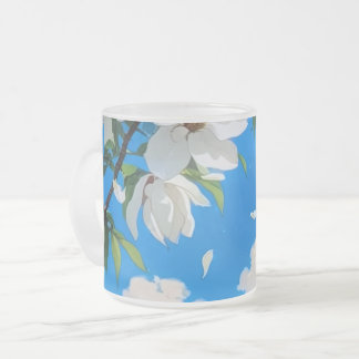 Mugs — Floral Series White Magnolia Mugs