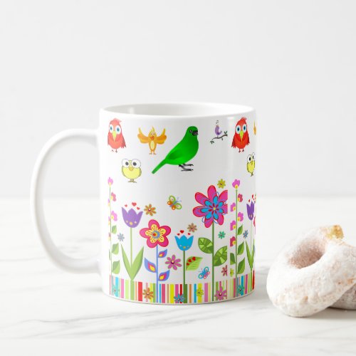 mugs flowers