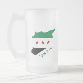 mugs - free syria map flag